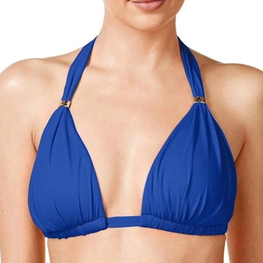 Ralph Lauren Blue Triangle Bikini, no size tag